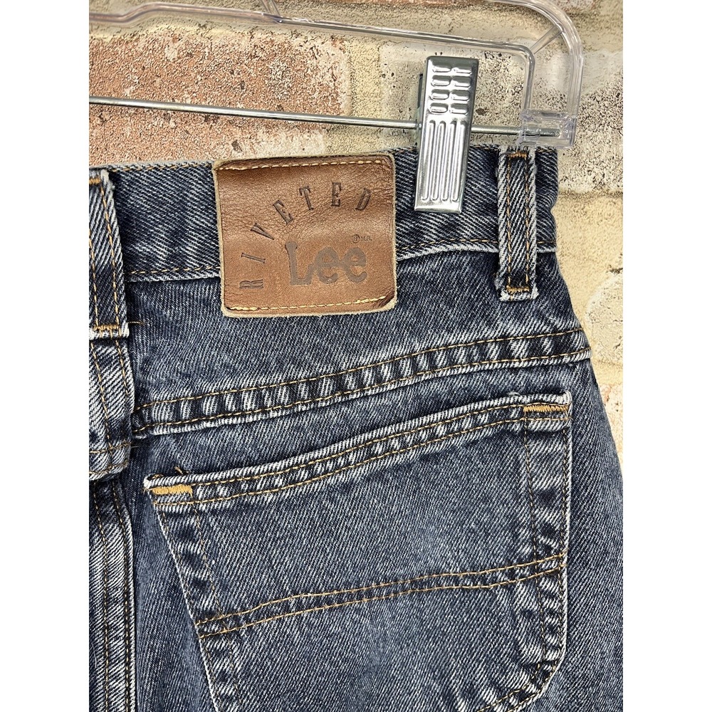 SK05430 USA VINTAGE **LEE RIVETED** RELAXED FIT WOMENS JEANS sz10M - Picture 4 of 4